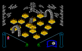 Knight Lore atari screenshot